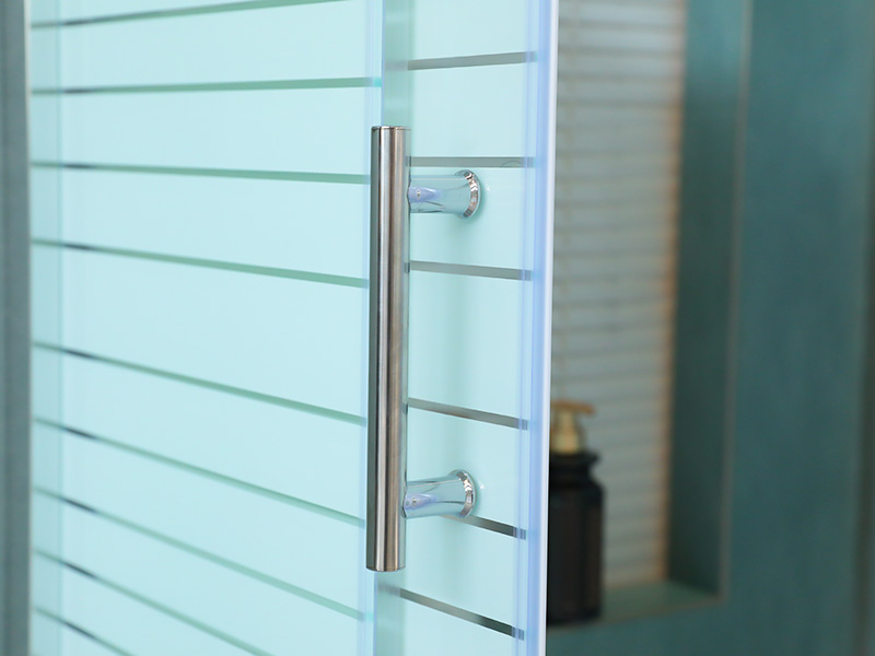 SQ Çift Delikli Kulplu Kare Çerçeveli Sürgülü Duş Kabini SQ Çift Delikli Kulplu Kare Çerçeveli Sürgülü Duş Kabini