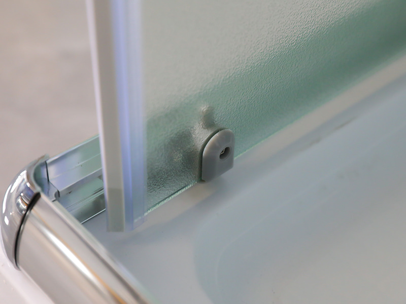 RE Sürgülü Duş Kabini, Mat Temperli Cam, Krom Alüminyum Profil, Çift Delikli Kulp, Tepsili RE Sürgülü Duş Kabini, Mat Temperli Cam, Krom Alüminyum Profil, Çift Delikli Kulp, Tepsili