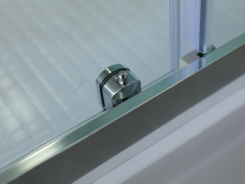 RE Sürgülü Duş Kabini, Şeffaf Temperli Cam, Krom Alüminyum Profil, Çift Delikli Kulp, Tepsili RE Sürgülü Duş Kabini, Şeffaf Temperli Cam, Krom Alüminyum Profil, Çift Delikli Kulp, Tepsili