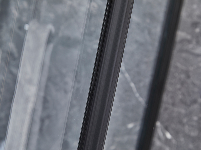 SE Duşakabin Sürgülü Cam Kapı, Siyah Alüminyum Profil SE Duşakabin Sürgülü Cam Kapı, Siyah Alüminyum Profil