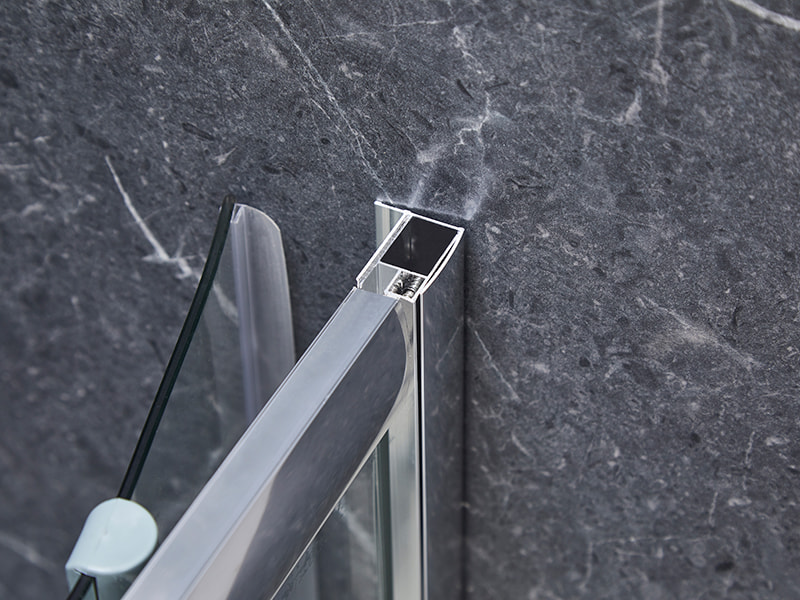 SE Krom Alüminyum Profil Banyo İçin Sürgülü Duş Muhafazası SE Krom Alüminyum Profil Banyo İçin Sürgülü Duş Muhafazası