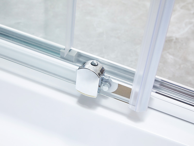 SQ Şeffaf Temperli Cam Banyo Sürgülü Duş Muhafazası, Tepsili SQ Şeffaf Temperli Cam Banyo Sürgülü Duş Muhafazası, Tepsili