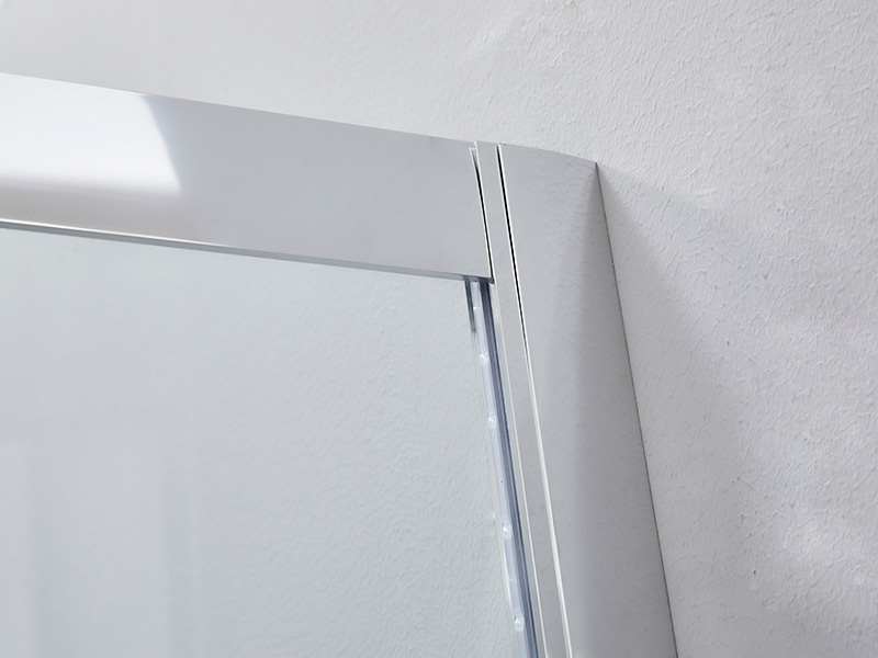 SQ Şeffaf Temperli Cam Banyo Sürgülü Duş Muhafazası, Tepsili SQ Şeffaf Temperli Cam Banyo Sürgülü Duş Muhafazası, Tepsili